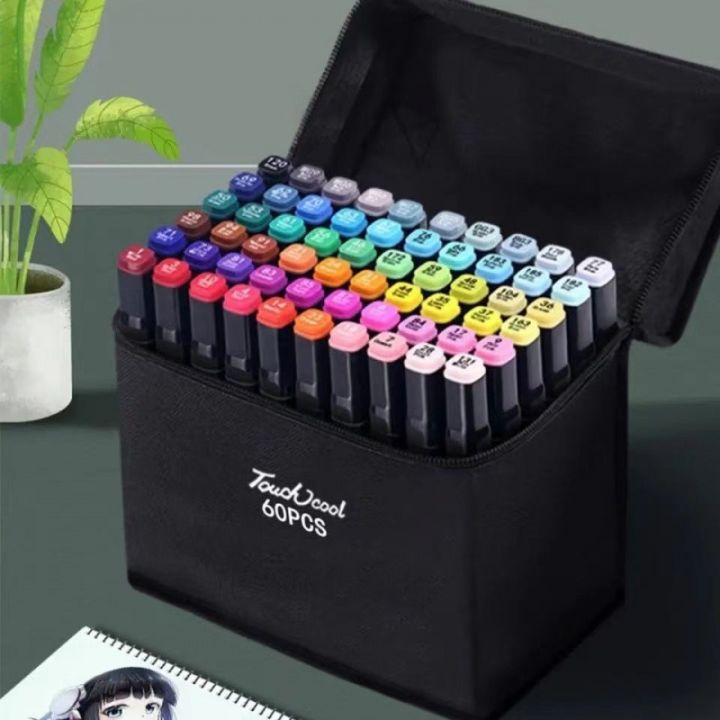 Marker%20package%2024/36/48/60/80%20Color%20Painting%20Color%20Pencil%20Primary%20School%20Students%20Watercolor%20Pen%20Double-Headed%20Art%20Supplies%20-%20Image%202