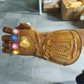 1PC Cos PVC Infinity Gauntlet LED Light Thanos Gloves Gauntlet LED Thanos Gloves 1:1 Superhero Halloween Superhero Props.