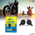 UNO MINDA D70 2 PC Hi Low Loud Horn Weather and Corrosion Resistant (Pulsar Horn). 