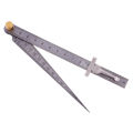 Heavy Duty Welding Taper Feeler Gauge Gage Depth Ruler Gap Hole Inspection. 