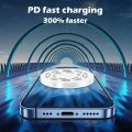 For iPhone Magsafe 15 Pro Max Magnetic Wireless Charger For Apple 14 Plus 13 12 11 X XS XR 8 AirPods Charging Phone Accessories.