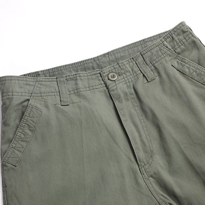 Men's%20Cargo%20Pants%20Casual%20Multickets%20%20Tactical%20Pants%20Plus%20Size%2044%20Cotton%20Men%20Outwear%20%20Loose%20Straight%20Long%20Trousers%20-%20Image%206