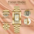 REWARD Brand Fashion Business Waterproof Stainless Steel Strap Quartz Women's Watch. 