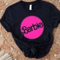 Half Sleeve Chinese Microfibre Barbie printed Tshirts for Women.