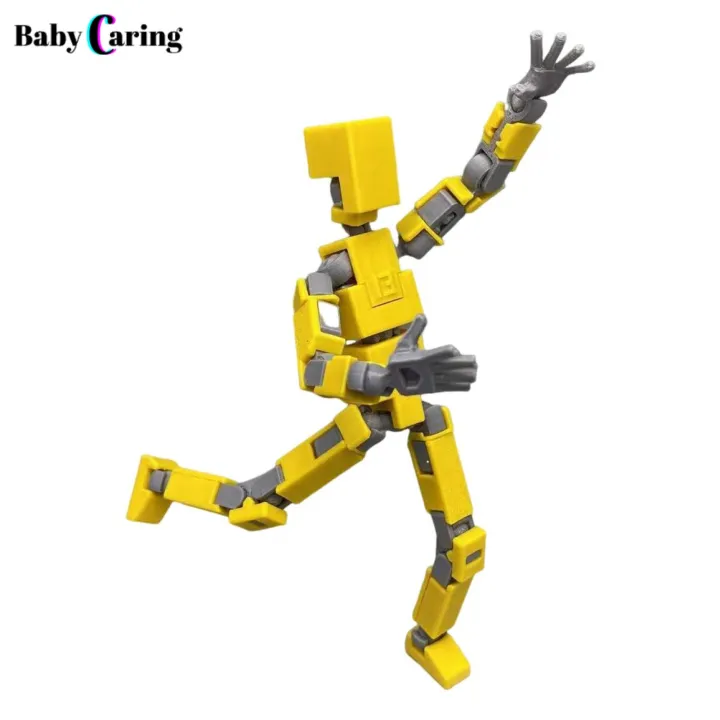 Movable Joint Action Figure 3d Printed Multi-jointed Movable Robot Model for Home Decoration Durable Action Figure 3d Printed Action Figure
