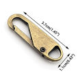 5 Pcs Metal Zipper Pull Replacement Detachable Zipper Slider Pull Tab Repair Kit for Clothing Jacket Diy Craft Sewing Zip Head Cherry Super Store. 