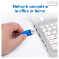 RJ45 Cat6 Ethernet Network Cable for Outdoor | Any Size | High-Speed Black LAN Cable | CCTV, Router, PC, Laptop, Switch | Weatherproof & Durable. 