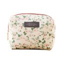 【Lejia】Portable Mini Purse Travel Bag Sweet Floral Cosmetic Organizer Pouch Kit Makeup Pouch Make #D2.