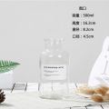 Wholesale European Style Glass Vase ins Wind Hydroponic Vase Dried Flower Vase Small Vase Living Room Decoration Ornaments.