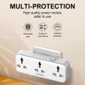 Ld_nio SC3317 3 AC Outlets Portable Extension Power Socket. 