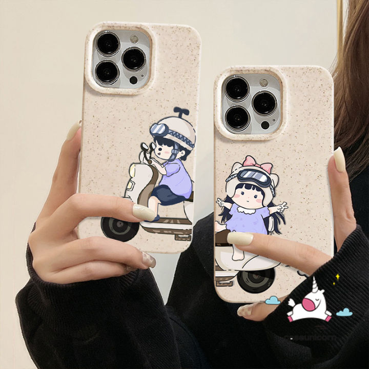 Couples%20Degradable%20Eco-Friendly%20Casing%20Compatible%20for%20IPhone%207Plus%2014%2015%2012%2011%2013%20Pro%20Max%20XR%206S%208%2015%206%207%20Plus%20XS%20Max%20X%20SE%202020%20Cartoon%20Electric%20Bike%20Boy%20Girl%20Soft%20Cover%20-%20Image%205