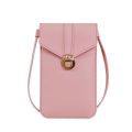 【VA VA VOOM】PU Leather Phone Screen Touchable Pocket Change Bag Purse 517D.