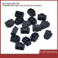 30 PCS Rj45 Silicone Dust Cover Dust Cap Router Switch Network Cable Interface Computer Network Cable Dust Cap. 