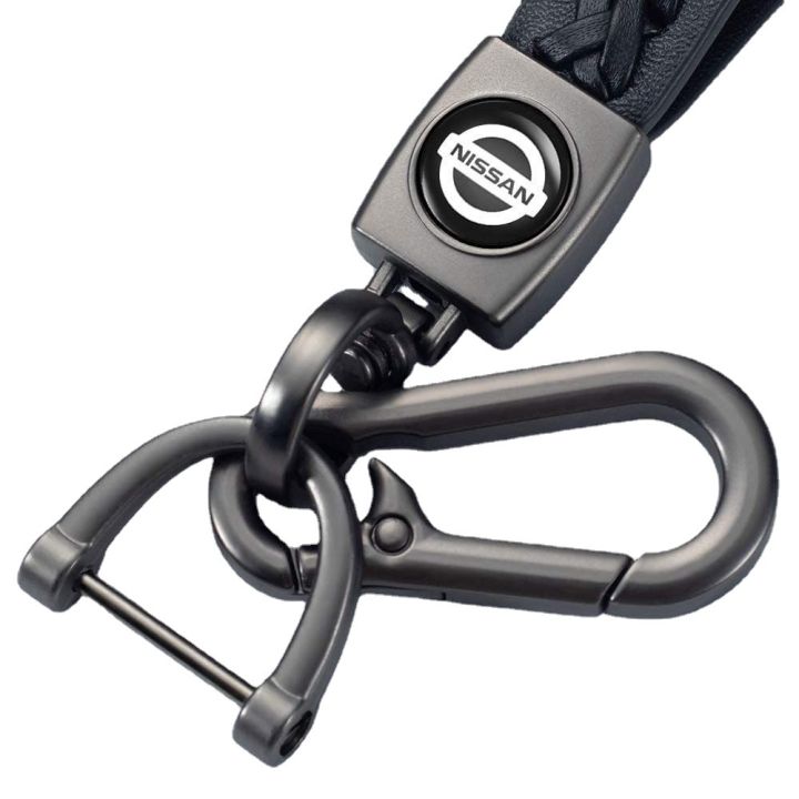 %5BNEW%5D%20black%20Boutique%20Soft%20Sheepskin%20Fashion%20Leather%20Metal%20Car%20Logo%20Keychain%20Key%20Fob%20for%20Volvo%20-%20Image%206