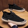 Men's shoes 2024 new sneaker casual cloth shoes for men breathable board canvas sneakers for men.