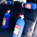 NOS Nitrous Oxide Bottle New Plush Toys Pillow Stuffed Soft Turbo JDM Cushion Gifts Car Decor Headrest Backrest Seat Neck Loser Lione. 