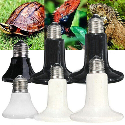 【Upgrade Your Style】 25W-100W Pet Reptile Breed Ceramic Heat Emitter ...