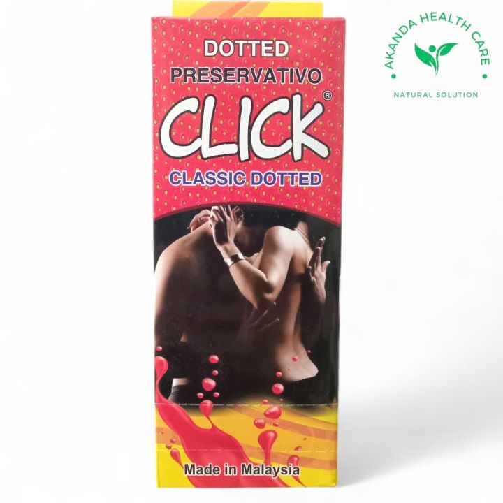 Click Classic Dotted Condom 1 pack 30 pcs