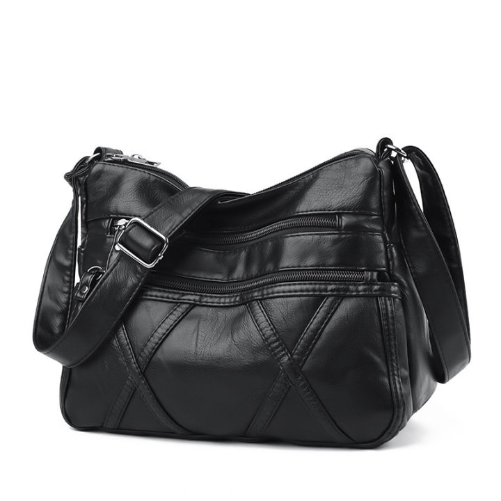 Fashion%20Crossbody%20Bag%20Women's%20Bag%202020%20New%20Style%20Shoulder%20Bag%20Lightweight%20Soft%20PU%20Shoulder%20Bag%20Mid-Life%20Backpack%20Mom%20Bag%20-%20Image%204
