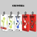 KIN K802 802 Earphone Stereo Super Bass with Mic Handsfree.