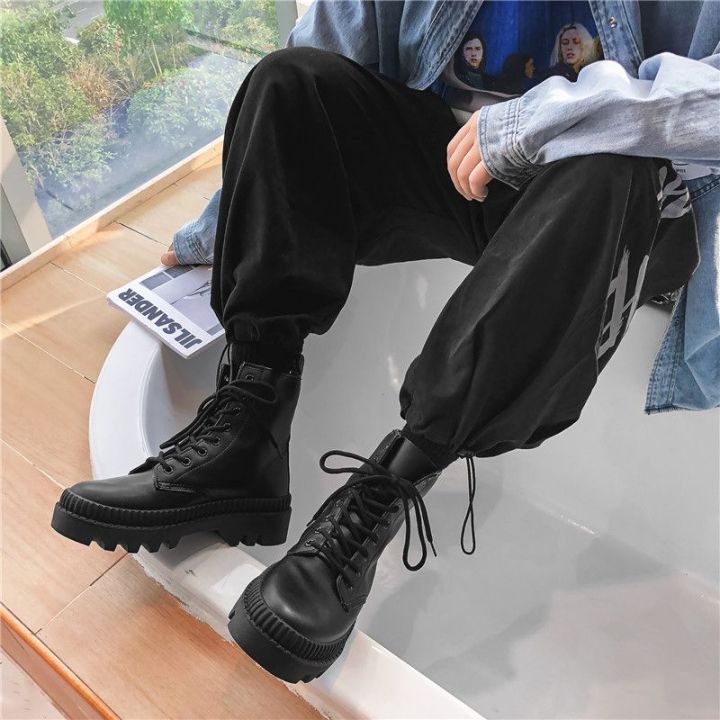 Men's%20Shoes%20Autumn%20and%20Winter2022New%20High-Top%20Dr.%20Martens%20Boots%20Men's%20Thick%20Cotton%20Shoes%20Black%20Working%20Wear%20Leather%20Boots%20Men%20-%20Image%206