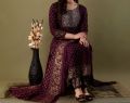 Exclusive Cotton Unstitched Skin Print High Quality Three Piece For Women. 