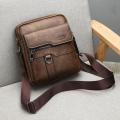 Pu Leather Cross Body Bag For Men 9.7 Inches.