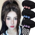 1pcs Rhinestone Invisible Fluffy Sponge Hair Clip Front Hair Line Volume Base Puff Cushion Hair Bun Hair Styling Hair Hairpin. 