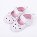 【7Rings Store】(New) baby shoes cute bowknot hollow baby girl shoes comfortable soft sole anti-slip first walkers shoes for newborn toddler infant. 