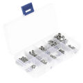 200pcs Stainless Steel Socket Screws Allen Head Socket Hex Set Grub Screw Assortment Cup Point Column M3-M6/M8 Hexagonal Screw Kit.