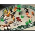 Mini Animal Zoo- Animal Play Sets More Than 25 Pieces - Baby Toys. 