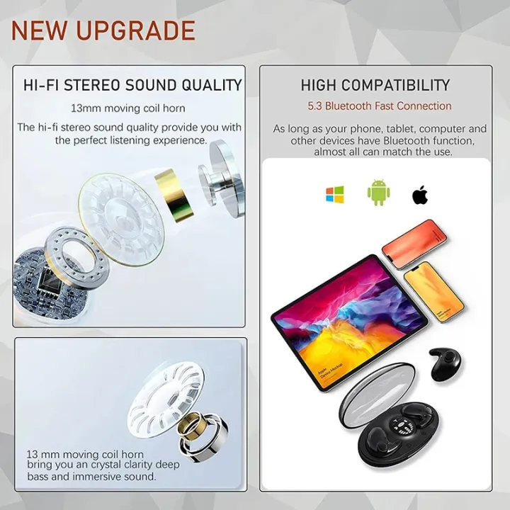SK%20MD538%20Invisible%20Sleep%20Wireless%20Earphone%20TWS%20Bluetooth%20Hidden%20Earbuds%20IPX6%20Waterproof%20Noise%20Cancelling%20Sports%20Headphones%20-%20Image%205