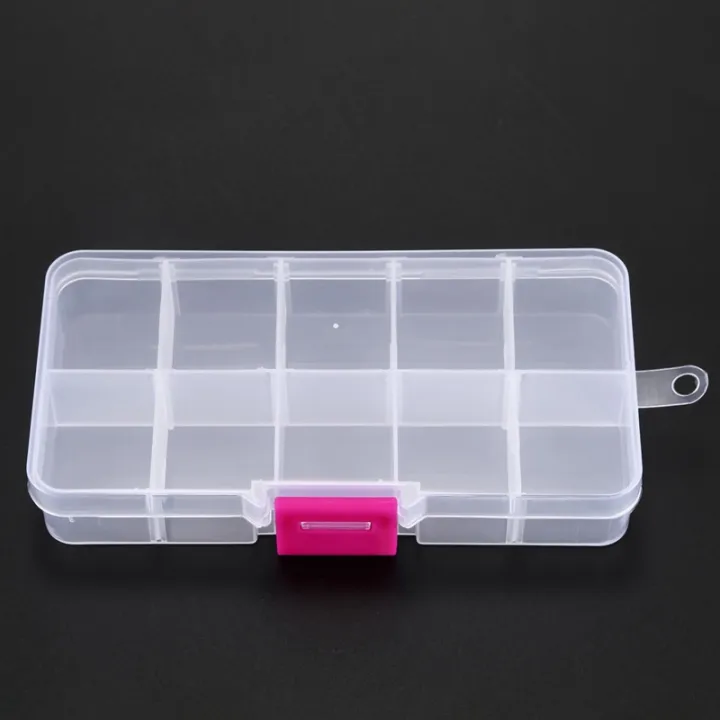 JAERBEE%206Pcs%2010%20Grid%20Electronic%20Component%20Parts%20Kits%20Plastic%20Storage%20BoX%20Case%20-%20Image%205