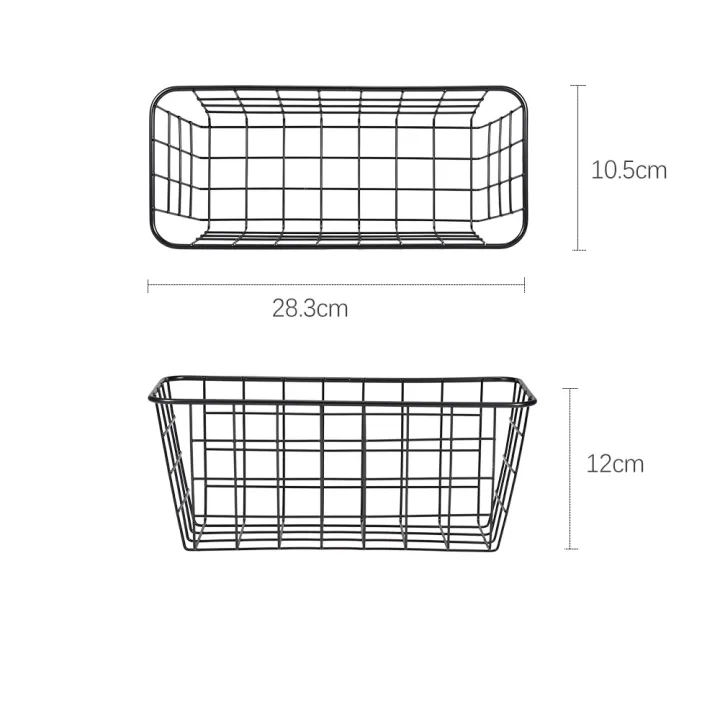 Migeet%20Iron%20Storage%20Basket%20Wall%20Mounted%20Storage%20Organizer%20Wire%20Hanging%20Basket%20Bathroom%20Shelf%20for%20Bedroom%20Bathroom%20Laundry%20Room%20-%20Image%206