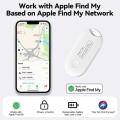 Mini Tracker Smart Tag Compatible with iOS Find My APP Global Locator Anti-lost Finder for Car Pet Keys Wallet Suitcase Finder. 