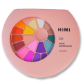 HIMI 38 Colors Solid Watercolor Cake Portable Metal Box.