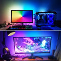 1-5M WS2812 RGB USB LED Strip Light Computer Monitor Desktop PC Screen Backlight Lighting Ambient Tape Ribbon String Full Set. 