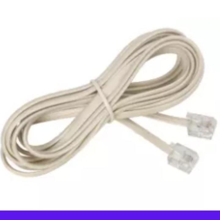 Telephone / Intercom PBX Ready Cable Extension RJ11 3 to 100 Meter