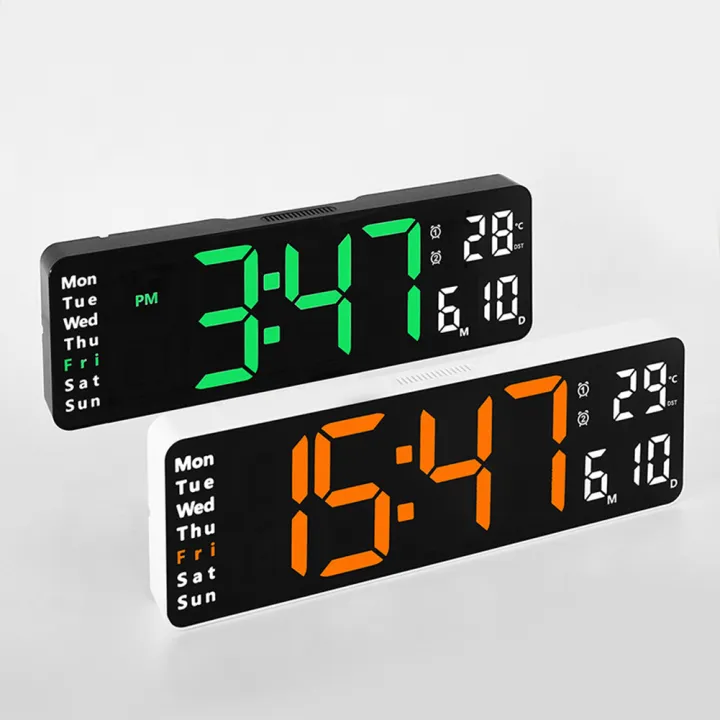 13-inch%20Led%20Digital%20Alarm%20Clock%20Time%20Date%20Temperature%20Week%20Display%20Wall-mounted%20Electronic%20Wall%20Clock%20-%20Image%207