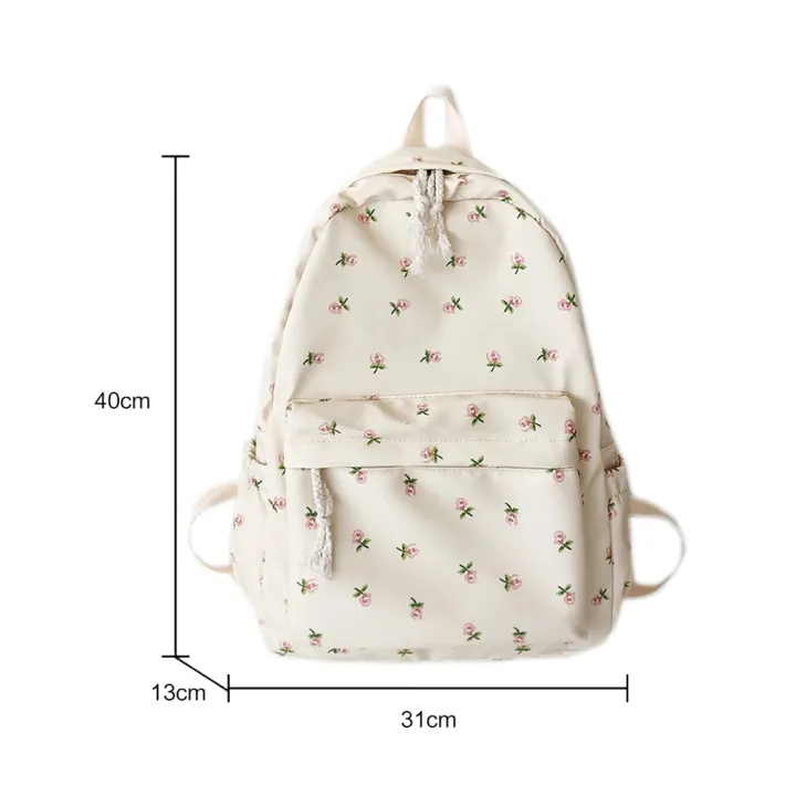 Korean%20Student%20School%20Backpack%20Floral%20White%20School%20Bags%20For%20Teenage%20Girls%20Cute%20Women's%20backpack%20brand%20Book%20Bag%20Nylon%20Rucksack%20-%20Image%207
