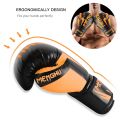 Boxing Gloves Kick Boxing Muay Thai Punching Training Bag Gloves Outdoor Sports Mittens Boxing Practice Equipment for Punch Bag Sack Boxing Pads for Men and Women 12oz.