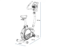 Exercise Upright Bike Housefit Tiro 30 Lotus B1.1.