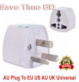 Universal 3Pin AU NZ Power Plug Adapter 3 pin New Zealand Australia Travel Plug US/UK/EU to AU/NZ Plug Converter 3 Pin BDM. 