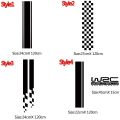 【Mary DAI Store】WRC Stripe Car Covers Vinyl Racing Decal Head Sticker Wrap Vinyl Stickers For Car Head Decoration. 