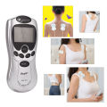 Digital Mini Portable Pulse Body Massager Electric Digital Meridian Therapy Machine AM138S -4 pads. - Body Massager.