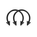 16g Lip Rings Stainless Steel Snake Bite Piercing Jewelry Labret Medusa Spiral Barbell Helix Earrings Horseshoe Septum Cartilage. 