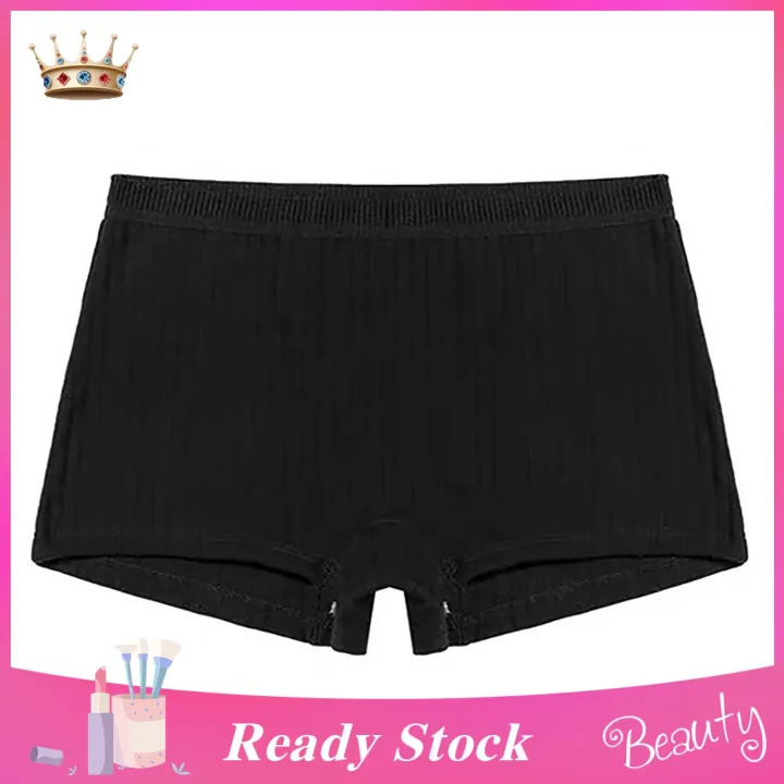 %E3%80%90Worth-Buy%E3%80%91%20Women%20Women%20Seamless%20Solid%20Color%20High%20Elastic%20Slim%20Fit%20Ribbed%20Safety%20Shorts%20Briefs%20Shorts%20Underpants%20-%20Image%202