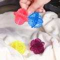 5.5cm Laundry Ball Multicolor Washing Machine Ball Laundry Dryer Fabric Soften Helper Clothes Wash Cleaning Balls Anti-Winding. 