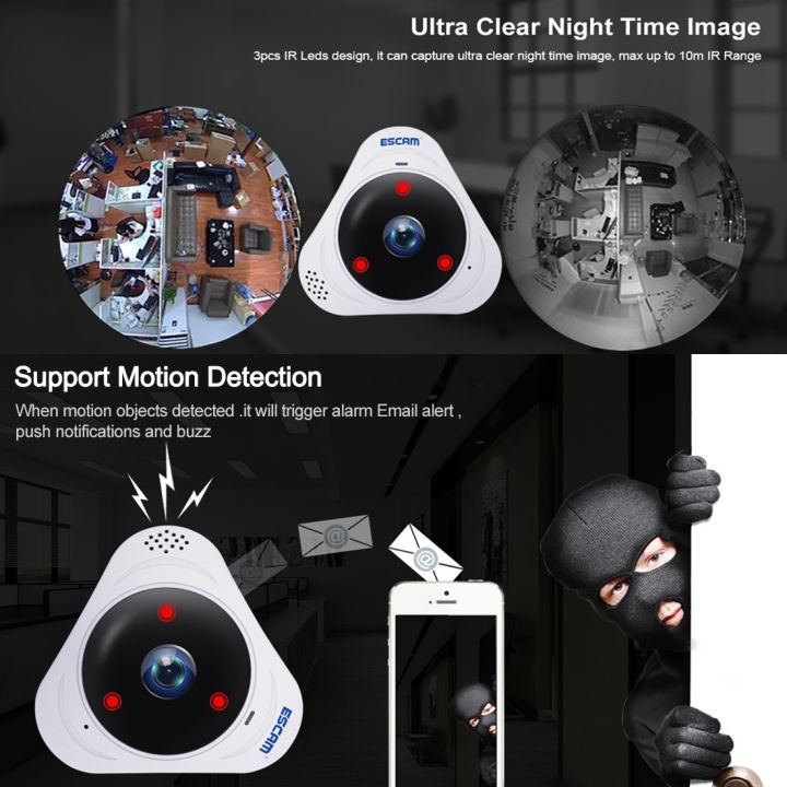 ESCAM%20Q8%20960P%20360%20Degrees%20Fisheye%20Lens%201.3MP%20WiFi%20IP%20Camera,%20Support%20Motion%20Detection%20/%20Night%20Vision,%20IR%20Distance:%205-10m,%20AU%20Plug%20-%20Image%209