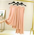 2022 Spring Summer Women's Inner Modal Camisole Bottom Dress Slim Petticoat Wild Bottoming Female Thin.
